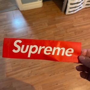 Supreme sticker